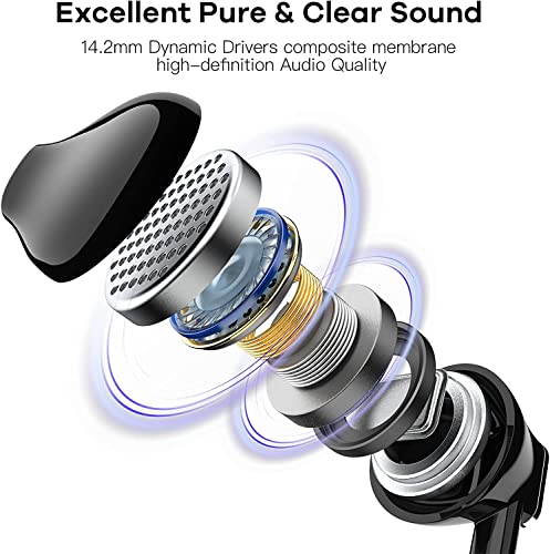 YOSIMI Wired HiFi In-Ear Earphones with Microphone