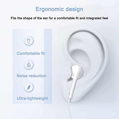 iPhone Wired In-Ear Headphones with Mic