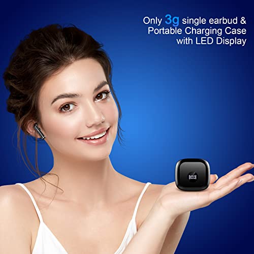 Bluetooth 5.3 Wireless Earbuds with LED Display