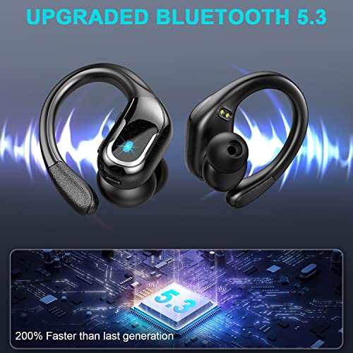 Bluetooth 5.3 Wireless Earbuds with 90H Playtime