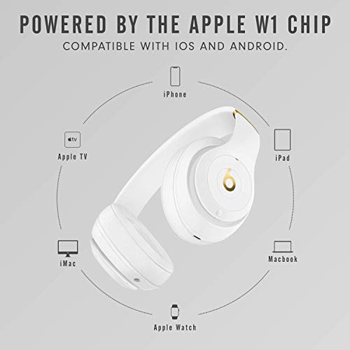 Beats Studio3 Wireless Noise-Cancelling Headphones - White