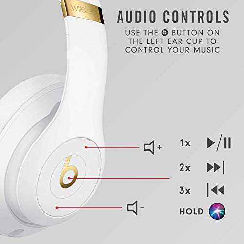 Beats Studio3 Wireless Noise-Cancelling Headphones - White