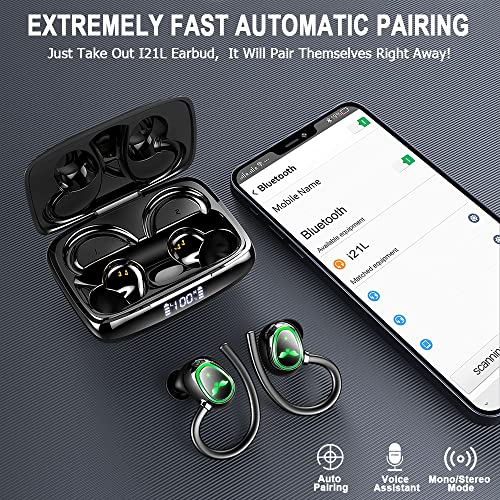 True Wireless Bluetooth Earbuds with Built-in Microphone