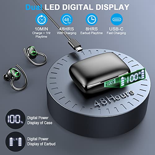 True Wireless Bluetooth Earbuds with Built-in Microphone