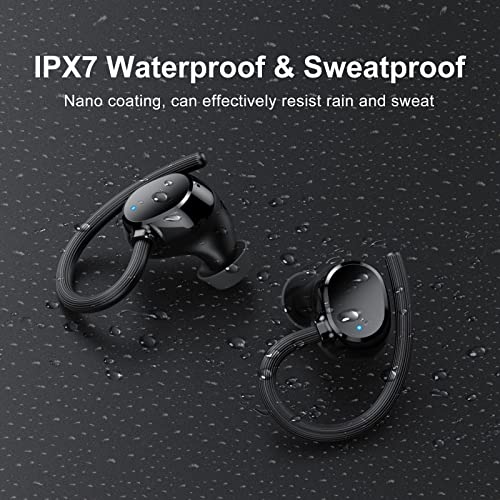 Bluetooth 5.3 Wireless Sports Earbuds with Deep Bass