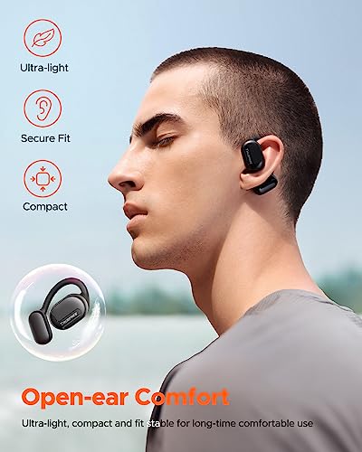 Truefree Open Ear Bluetooth Headphones with 45H Playtime