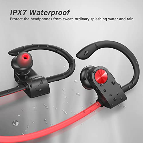 Wireless Bluetooth 5.3 Sports Earbuds with IPX7 Waterproof