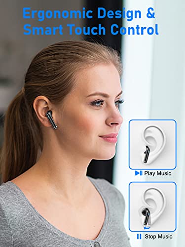 Bluetooth 5.3 Noise-Cancelling Stereo Headphones with Mic