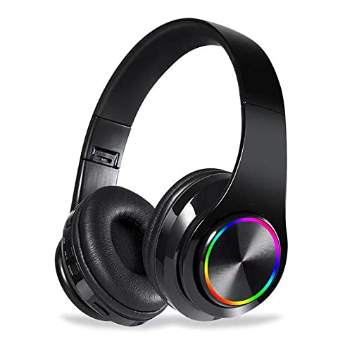 Wireless Over-Ear Headphones with Microphone and HiFi Sound