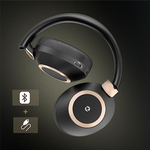 Rebocico Wireless Noise Cancelling Over-Ear Headphones