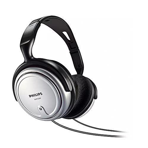 Philips SHP2500 Wired TV Headphones with Volume Control