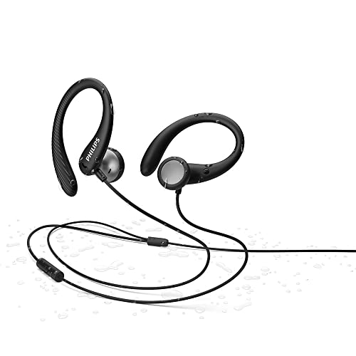 Philips A1105BK Sports Headphones with Microphone