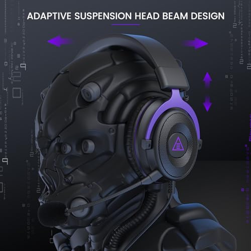EKSA E900 Wired Gaming Headset with Noise Canceling Mic