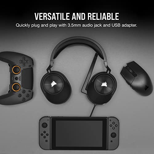 CORSAIR HS55 Surround Gaming Headset - Carbon