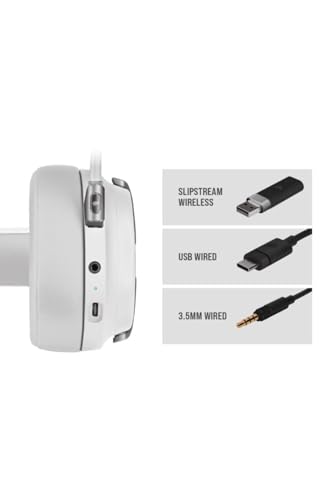 CORSAIR VIRTUOSO RGB Wireless Gaming Headset - White