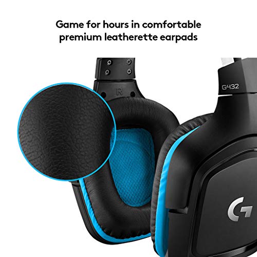 Logitech G432 Wired Gaming Headset with 7.1 Surround Sound