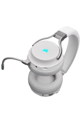CORSAIR VIRTUOSO RGB Wireless Gaming Headset - White