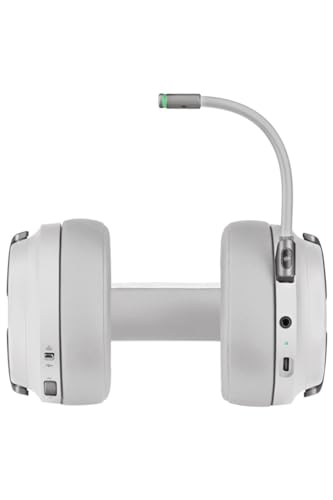 CORSAIR VIRTUOSO RGB Wireless Gaming Headset - White