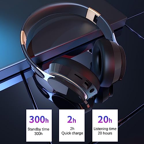 FAYAZ Bluetooth Over-Ear Wireless Headphones with Mic
