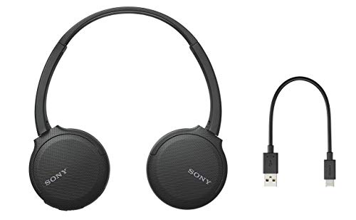 Sony WH-CH510 Wireless Bluetooth Headphones - Black