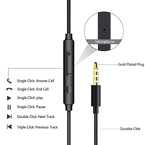 Noise-Cancelling In-Ear Headphones with Microphone