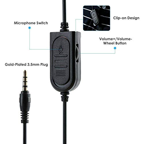 Premium Stereo Gaming Headset with Mic and Volume Control