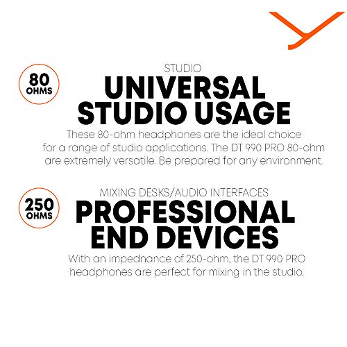 beyerdynamic DT 990 PRO Open-Back Studio Headphones