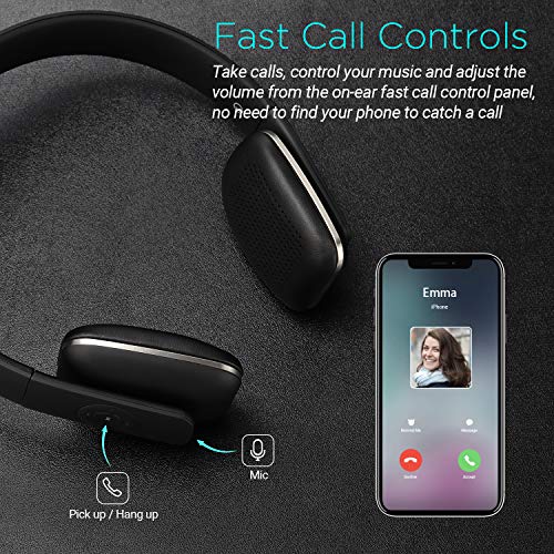 August EP636B - Wireless Bluetooth On-Ear Headphones