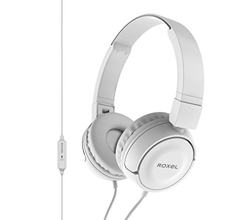Roxel RX110 Lightweight Foldable Headphones with Mic