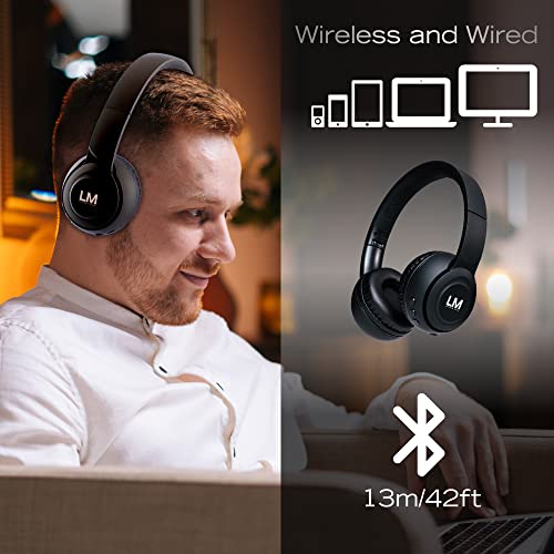 Louise & Mann Wireless Bluetooth Headphones with Mic