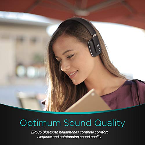 August EP636B - Wireless Bluetooth On-Ear Headphones