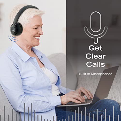 Louise & Mann Wireless Bluetooth Headphones with Mic