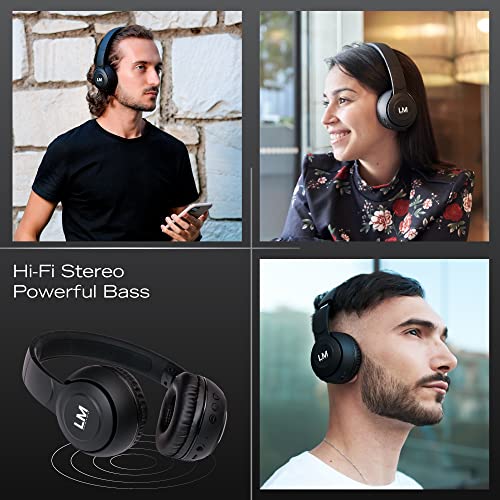 Louise & Mann Wireless Bluetooth Headphones with Mic