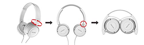 Roxel RX110 Lightweight Foldable Headphones with Mic