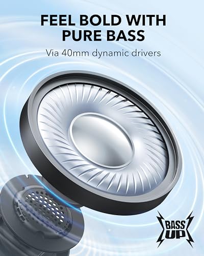 Soundcore H30i Wireless On-Ear Headphones, 70H Playtime