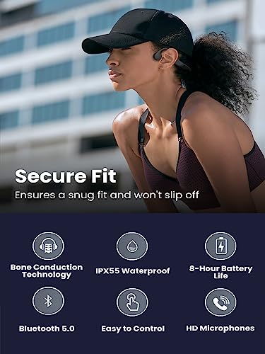 Open-Ear Bluetooth Bone Conduction Sports Headphones