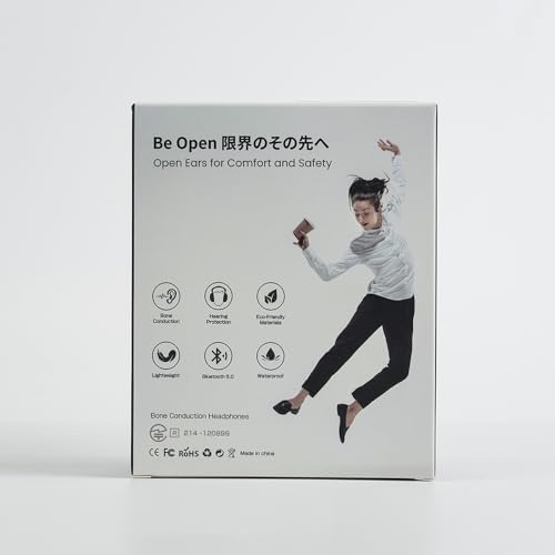 Open-Ear Bluetooth Bone Conduction Sports Headphones