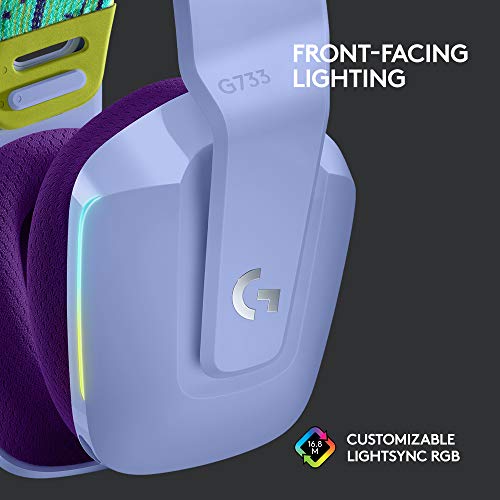 Logitech G733 LIGHTSPEED Wireless Gaming Headset - Purple