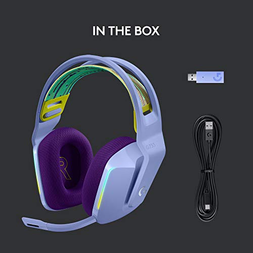 Logitech G733 LIGHTSPEED Wireless Gaming Headset - Purple