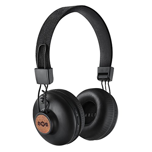 Marley Vibration 2 Wireless On-Ear Headphones - Black