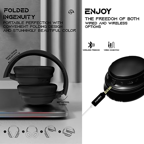 Kionex KS MAX Bluetooth Noise Cancelling Headphones