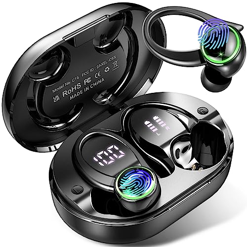 Sport Bluetooth Earbuds with ENC Mic and Bass Boost