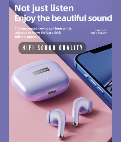 Lenovo LP40 Wireless Earbuds with Noise Cancelling