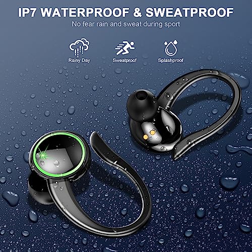Sport Bluetooth Earbuds with ENC Mic and Bass Boost