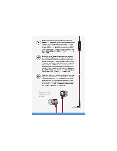 Sennheiser CX 300S In-Ear Headphones with Remote
