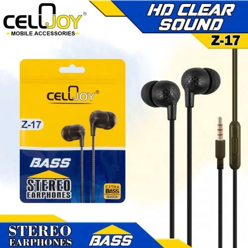 High-Def In-Ear Headphones with Microphone (White)