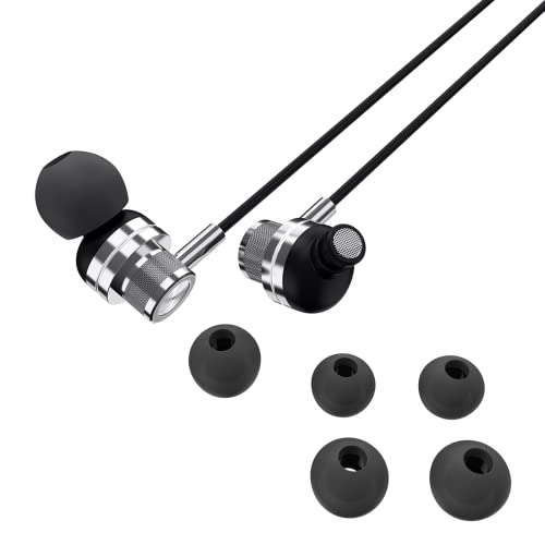 Tijjywwil Noise-Canceling In-Ear Headphones with Mic