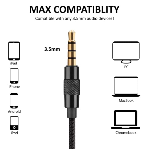 LUDOS SPECTA Wired Earbuds with Microphone