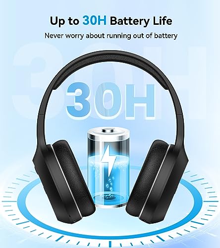 Edifier W600BT Wireless Over-Ear Headphones - Black