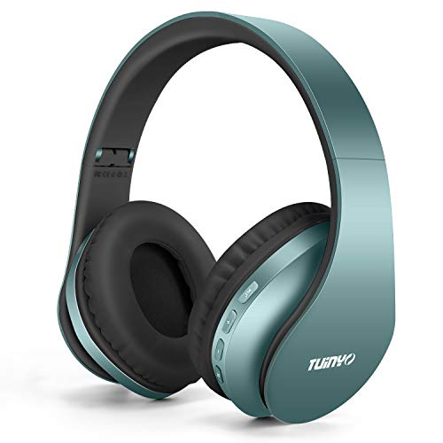 TUINYO Wireless Over-Ear Bluetooth Headphones with Microphone